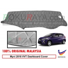 Perodua Myvi VVT (3rd Gen) 2018 RRR Malaysia Custom Fit Dashboard Cover (WHITE LINE)